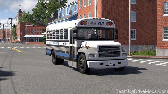 BeamNG Wentward Fusion School Bus V1.1 2
