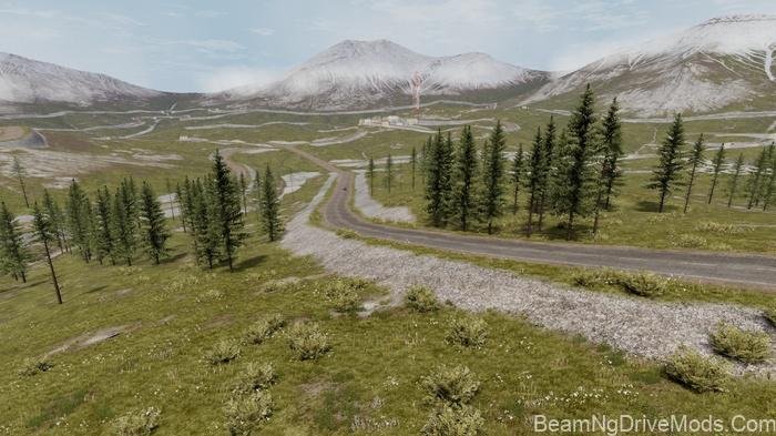 BeamNG Yellav Valley Map V7.1.1