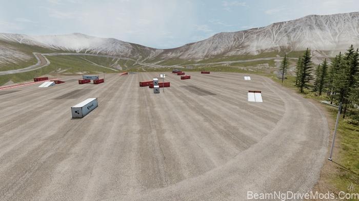 BeamNG Yellav Valley Map V7.1.1 3