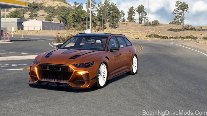 BeamNG Audi RS6 (0.39) 3