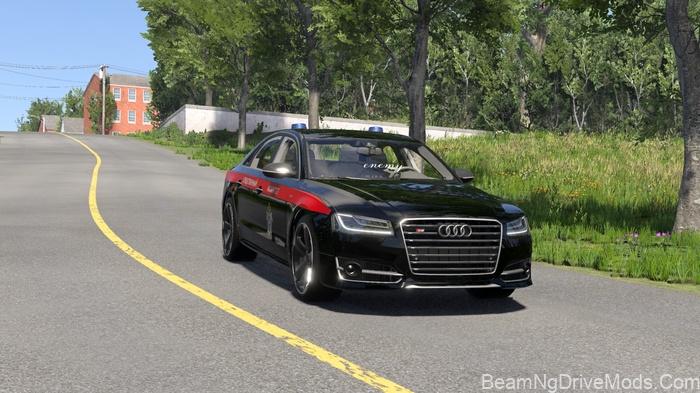 BeamNG Audi S8 D4 2