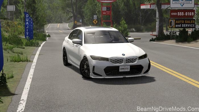 BeamNG BMW 3 Series G20 (0.39)