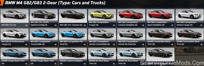 BeamNG BMW M4 Competition (G82) 7