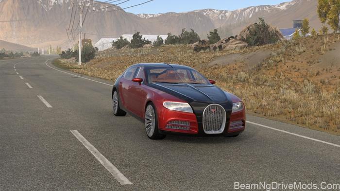 BeamNG Bugatti 16C Galibier Concept 2009 (0.39) 2