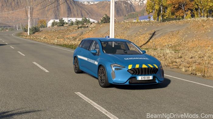 BeamNG Cherrier FCV Wagon V4.5 2