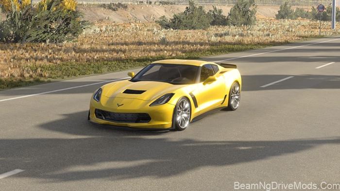 BeamNG Chevrolet Corvette C7 (0.39)