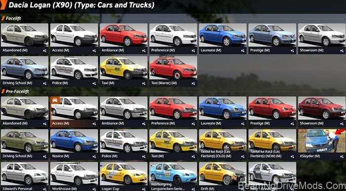BeamNG Dacia/Renault Logan MK1 7
