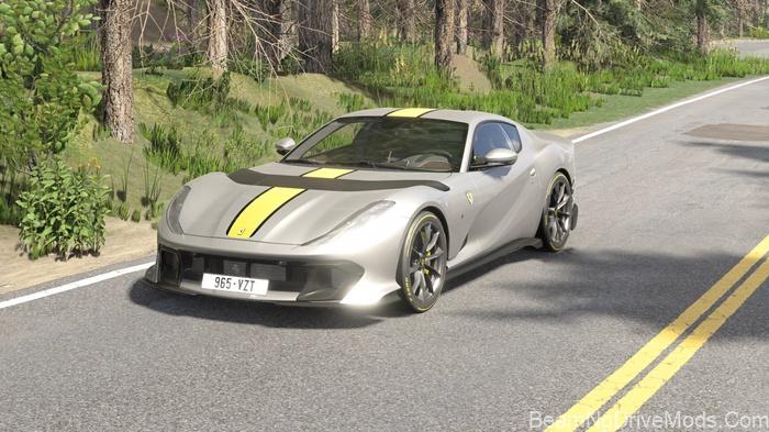 BeamNG Ferrari 812 Competizione V3.0