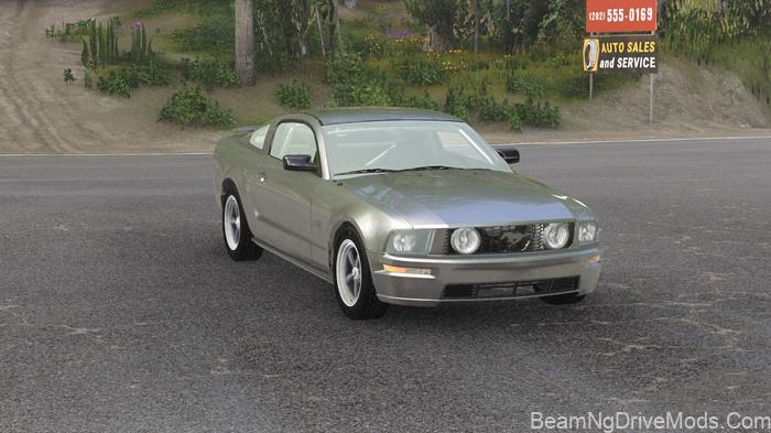 BeamNG Ford Mustang GT 2005-2009 3