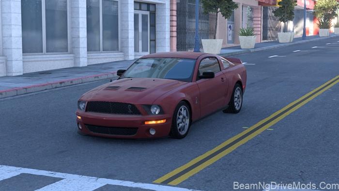 BeamNG Ford Mustang Shelby GT500 2008