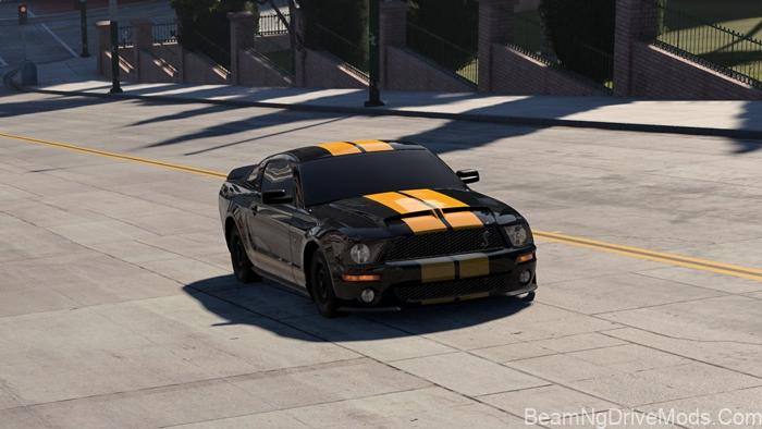 BeamNG Ford Mustang Shelby GT500 2008 2