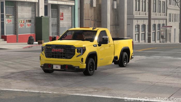 BeamNG 2026 GMC Sierra 1500 AT4 2