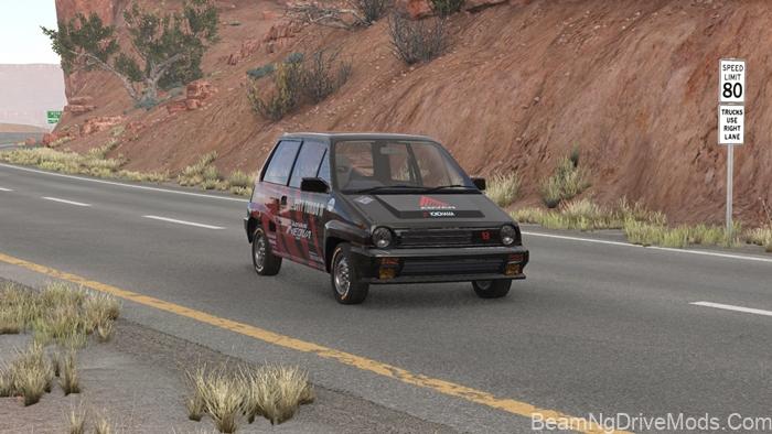 BeamNG Honda City Turbo II V2.1 2