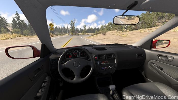 BeamNG Honda Civic 2000 K24 A2 Vtec 3