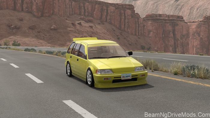 BeamNG Honda Civic RT4WD (0.39) 2