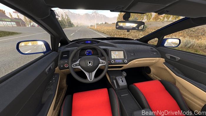 BeamNG Honda Civic VIII (0.39) 3