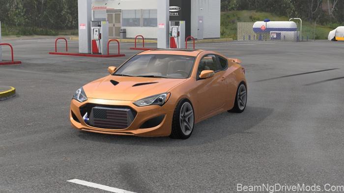 BeamNG Hyundai Genesis Coupe