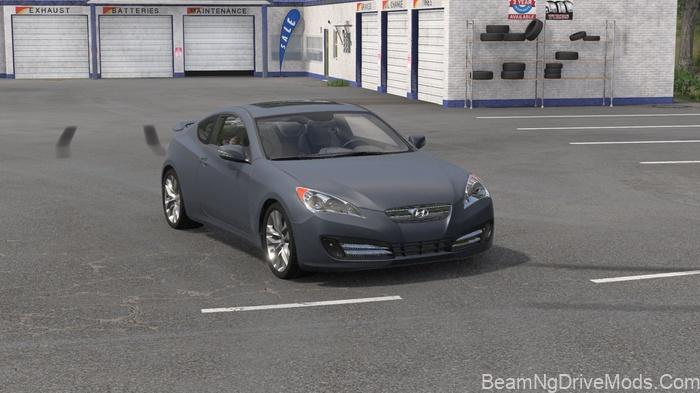 BeamNG Hyundai Genesis Coupe 2