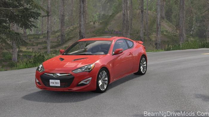 BeamNG Hyundai Genesis Coupe 3