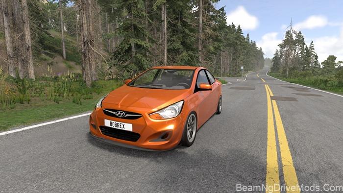 BeamNG Hyundai Solaris 2011