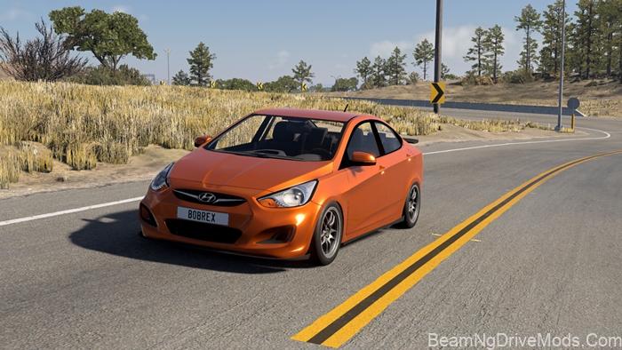 BeamNG Hyundai Solaris 2013