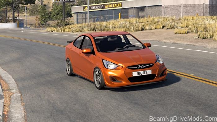 BeamNG Hyundai Solaris 2013 2