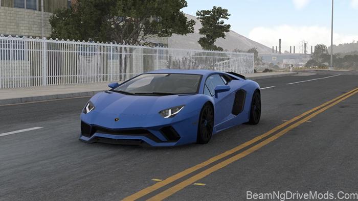 BeamNG Lamborghini Aventador S 2021 (0.39)