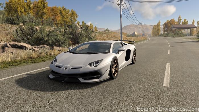 BeamNG Lamborghini Aventador SVJ (0.39)