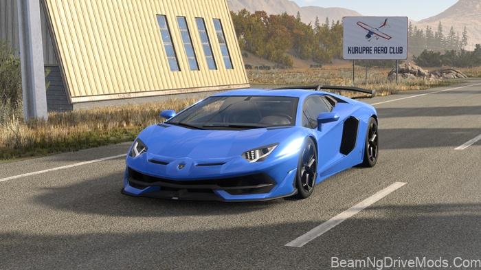 BeamNG Lamborghini Aventador SVJ (0.39) 3