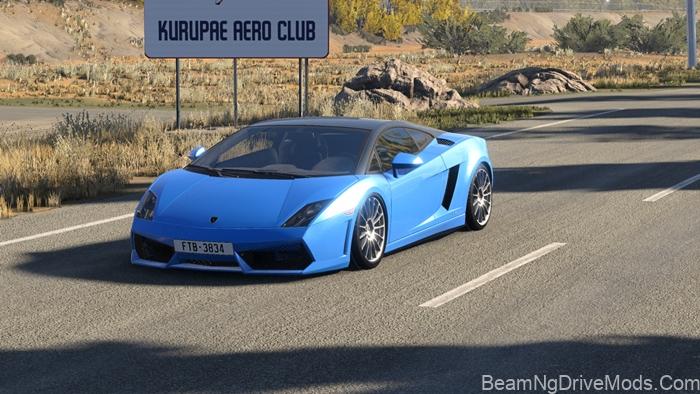 BeamNG Lamborghini Gallardo V1.4 2