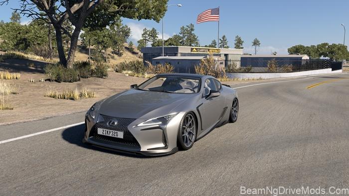 BeamNG Lexus LC 2017-2025 V1.1