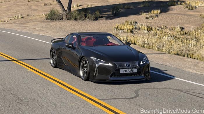 BeamNG Lexus LC 2017-2025 V1.1 2