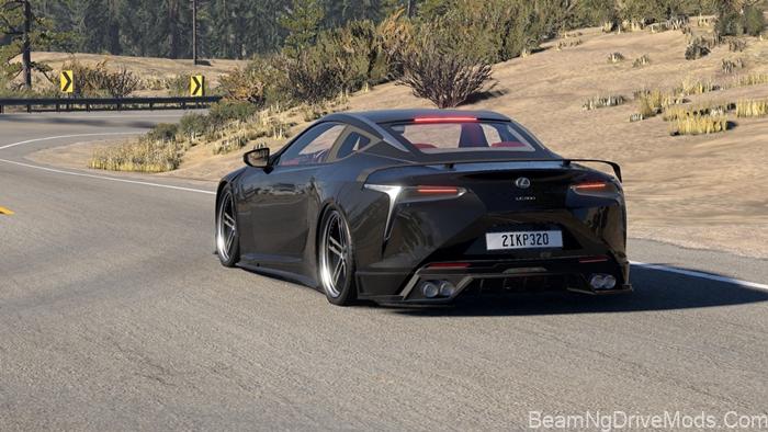 BeamNG Lexus LC 2017-2025 V1.1 4
