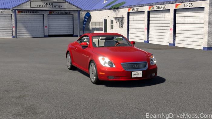 BeamNG Lexus SC430 2005-2010 V1.3 3