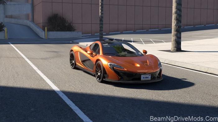 BeamNG McLaren P1 (0.39) 2