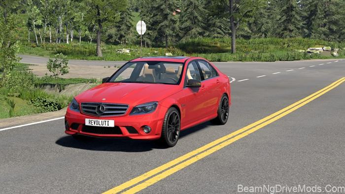 BeamNG Mercedes-Benz C63 W204 V1.1