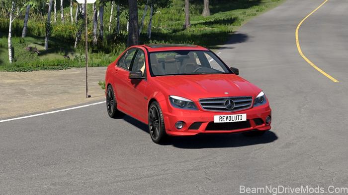 BeamNG Mercedes-Benz C63 W204 V1.1 2