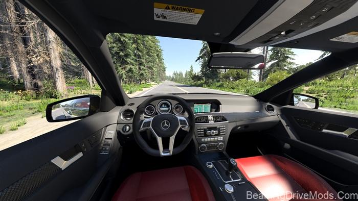 BeamNG Mercedes-Benz C63 (W204) V2.0 3