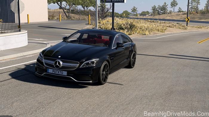 BeamNG Mercedes-Benz CLS63 AMG V2.0.1