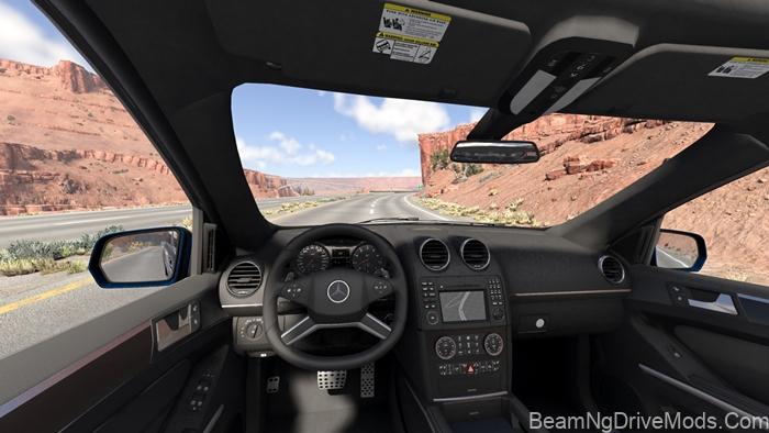BeamNG Mercedes-Benz ML-Class W164 V1.7 3