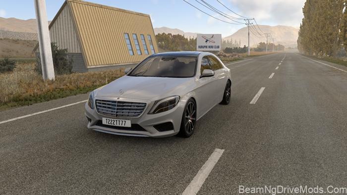 BeamNG Mercedes-Benz S-Class W222 (0.39)