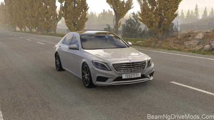 BeamNG Mercedes-Benz S-Class W222 (0.39) 2