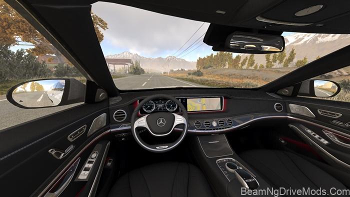 BeamNG Mercedes-Benz S-Class W222 (0.39) 3