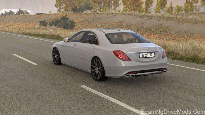 BeamNG Mercedes-Benz S-Class W222 (0.39) 4