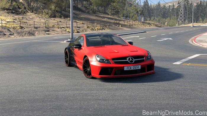 BeamNG Mercedes-Benz SL65 AMG Black Series V2.1 2