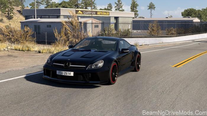 BeamNG Mercedes-Benz SL65 AMG Black Series V2.1 3