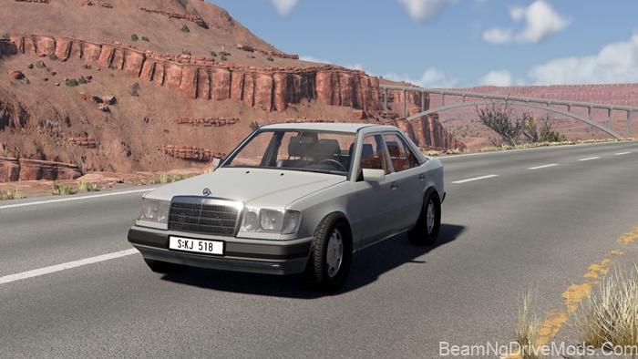BeamNG Mercedes-Benz W124 V2.1