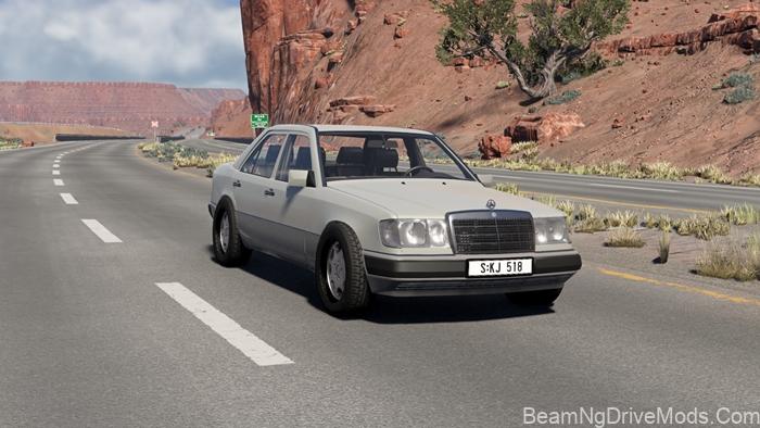 BeamNG Mercedes-Benz W124 V2.1 2
