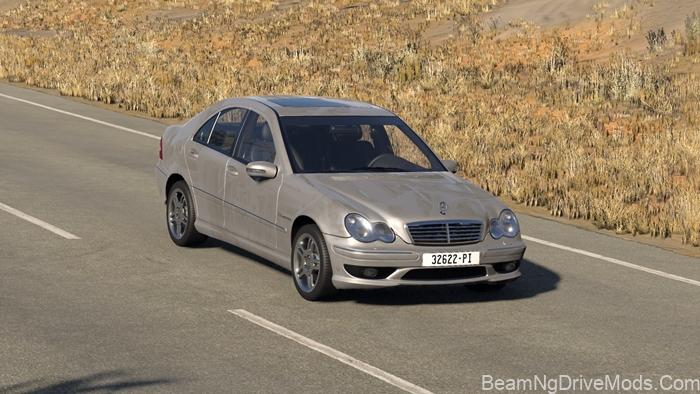 BeamNG Mercedes-Benz W203 2