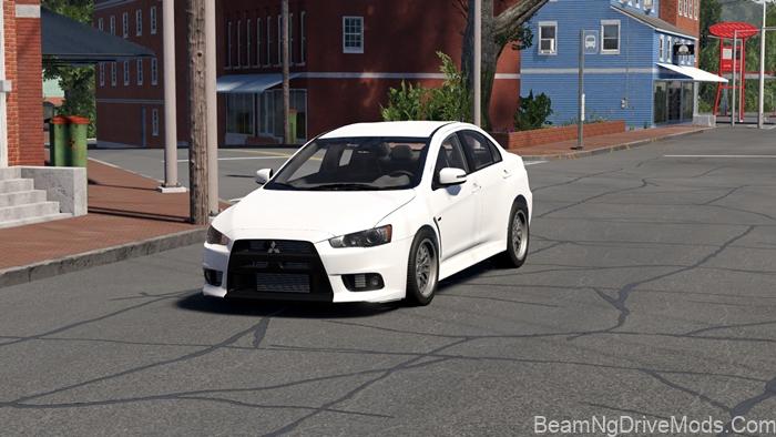 BeamNG Mitsubishi Lancer Evolution (0.39)